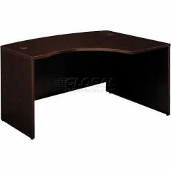 Bush Business Furniture Bush Furniture Right Hand Wood Desk with Bow Front - Mocha Cherry - Series C 10 Bush Business Furniture Bush Furniture Right Hand Wood Desk with Bow Front - Mocha Cherry - Series C -Outlet Desks & Workstations Store WC12922 EMPTY