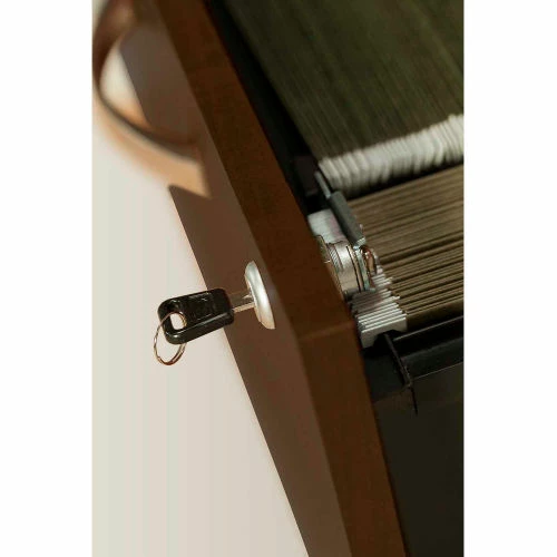 Bush Business Furniture Bush Furniture Lateral File Cabinet, 2 Drawer with Double Handle Pulls - Mocha Cherry - Series C 4 Bush Business Furniture Bush Furniture Lateral File Cabinet, 2 Drawer with Double Handle Pulls - Mocha Cherry - Series C - Image 4