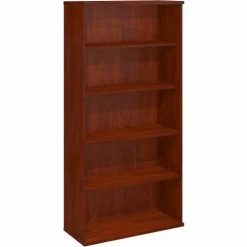 Bush Business Furniture Bush Furniture Double Bookcase with 5 Shelves - Hansen Cherry - Series C