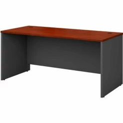 Bush Business Furniture Bush Furniture Wood Desk Shell - 66" - Hansen Cherry - Series C