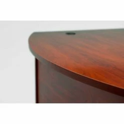 Bush Business Furniture Bush Furniture Wood Desk Shell with Bow Front - 72" - Hansen Cherry - Series C -Outlet Desks & Workstations Store WC24446 05