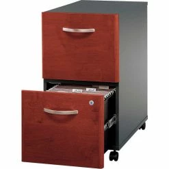 Bush Business Furniture Bush Furniture Two Drawer File Cabinet (Assembled) - Hansen Cherry - Series C -Outlet Desks & Workstations Store WC24452SU 03
