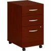 Bush Business Furniture Bush Furniture Three Drawer File Cabinet (Assembled) - Mahogany - Series C