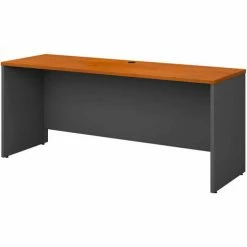 Bush Business Furniture Bush Furniture Credenza Shell - 72" - Natural Cherry