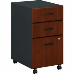Bush Business Furniture Bush Furniture Three Drawer File Cabinet (Assembled)- Hansen Cherry - Series A