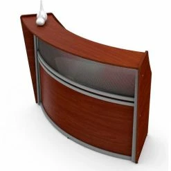 Linea Italia® Reception Desk - Cherry