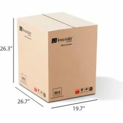 Linea Italia® Mobile Pedestal File - Box/File Drawer - Ash / Gray -Outlet Desks & Workstations Store ZUD106 09