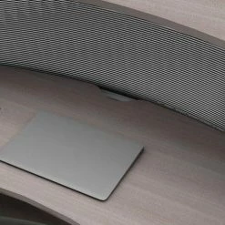 Linea Italia® Reception Desk - Ash -Outlet Desks & Workstations Store ZUD310 05