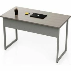Linea Italia® Quattra Office Desk - Ash