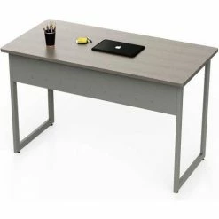 Linea Italia® Quattra Office Desk - Ash -Outlet Desks & Workstations Store ZUD776 03
