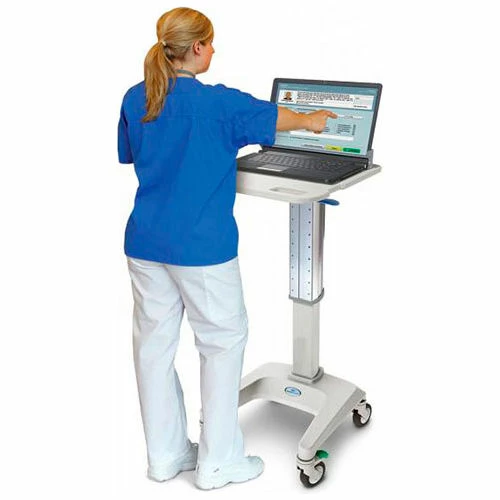 Capsa Healthcare LX5 Non-Powered Laptop Cart, No Drawers, 35 lbs. Weight Capacity 2 Capsa Healthcare LX5 Non-Powered Laptop Cart, No Drawers, 35 lbs. Weight Capacity - Image 2
