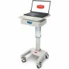 Capsa Healthcare LX5 Non-Powered Laptop Cart, One 3" Drawer, 45 lbs. Weight Capacity