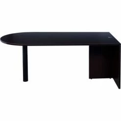 Boss Bullet Office Desk - 71"W x 35"D - Mocha