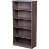 Boss Wooden Bookcase - 31"W x 14"D x 65.5"H - Driftwood