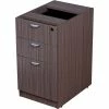 Boss Deluxe Pedestal-Full - Box/Box/File - 16"W x 22"D - Driftwood