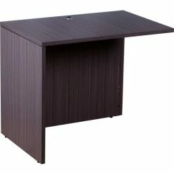 Boss Reversible Desk Return - 36"W x 24"D - Driftwood