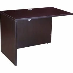 Boss Reversible Desk Return - 36"W x 24"D - Mocha