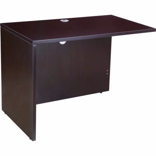 Boss Reversible Desk Return - 36"W x 24"D - Mocha 1 Boss Reversible Desk Return - 36"W x 24"D - Mocha